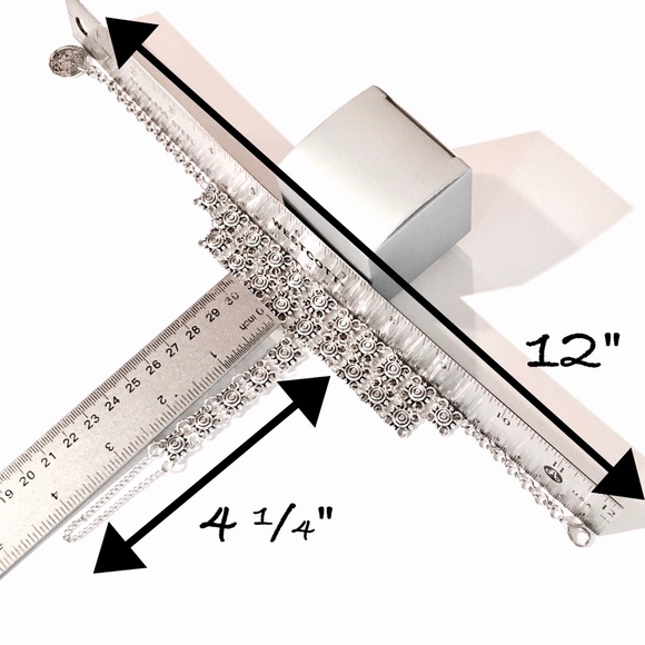 BOHO ANKLET w/ TOE RING - Picture 3 of 8